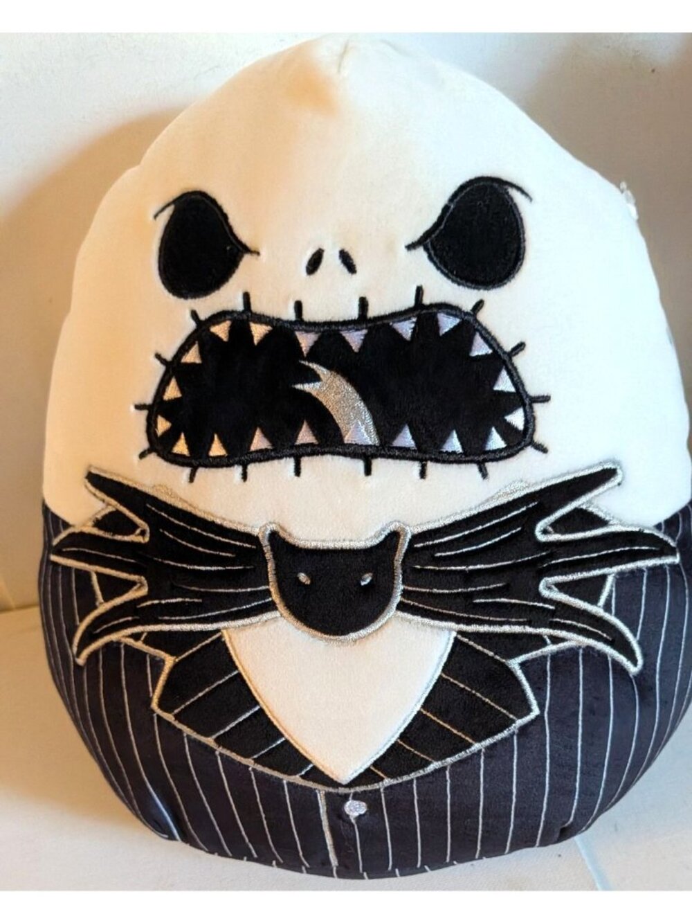 NWT 10" Angry Jack Skellington Squishmallows 'Nightmare Before Christmas' Disney